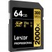 Lexar SDXC Professional UHS-II 2000x 64G